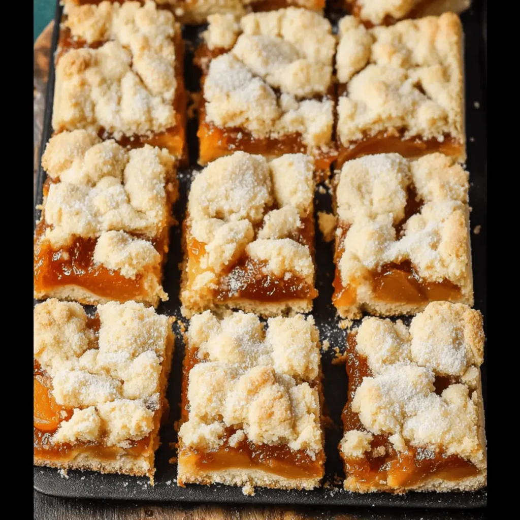 Apricot Shortbread Bars