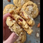 Cherry Bakewell Frangipane Stuffed Cookies