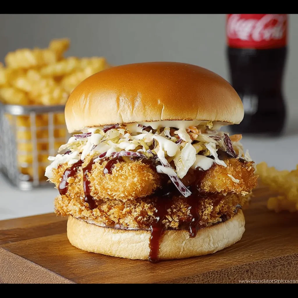 Crispy Chicken Katsu Burger