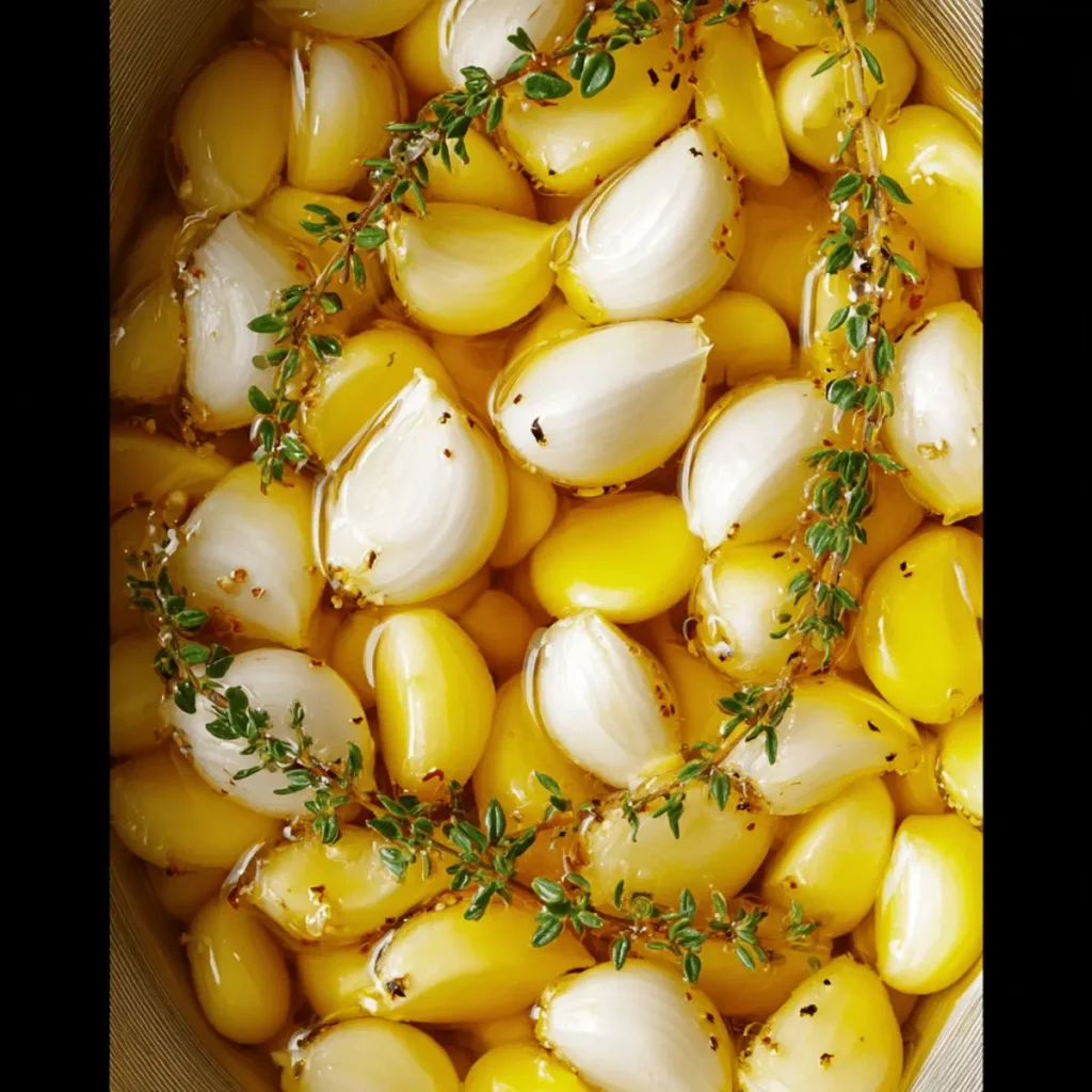 Garlic Confit Olive Oil