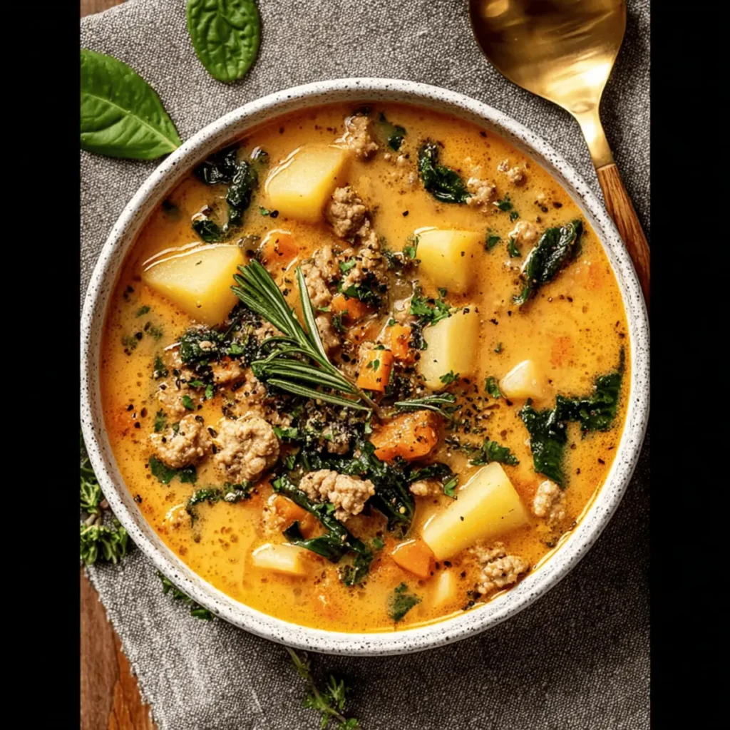 Italian Sausage & Potato Soup