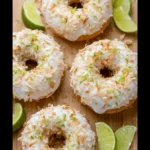 Key Lime Coconut Donuts