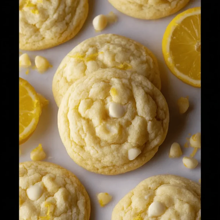 Lemon Pudding Cookies