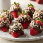 Nutella Stuffed Strawberries