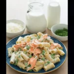Pasta with Salmon and Peas