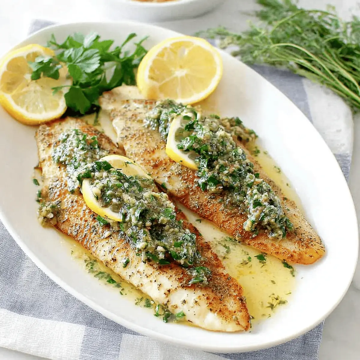 Sea Bass with Lemon Garlic Butter: Juicy & Irresistibly Easy