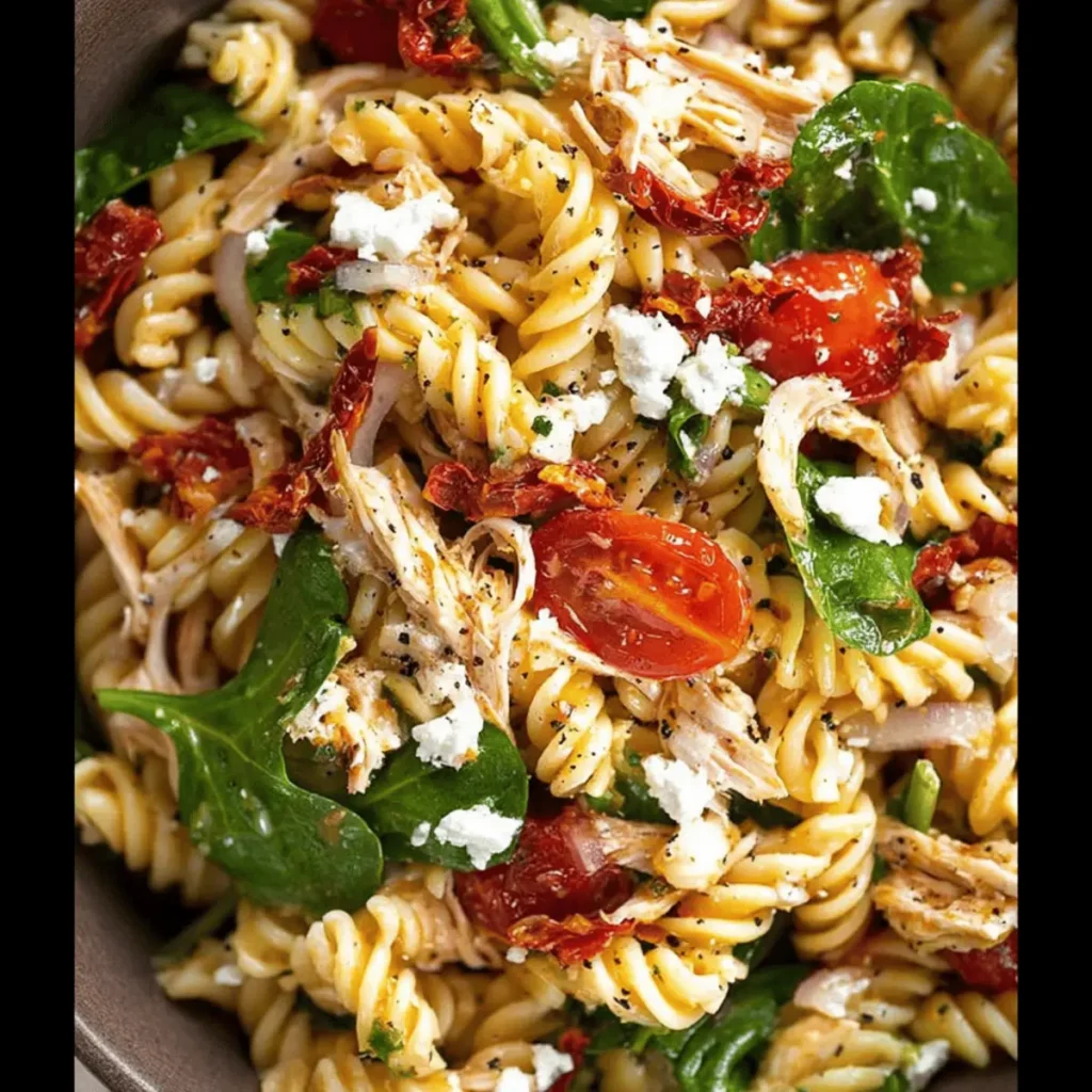 Sun-Dried Tomato Pasta Salad