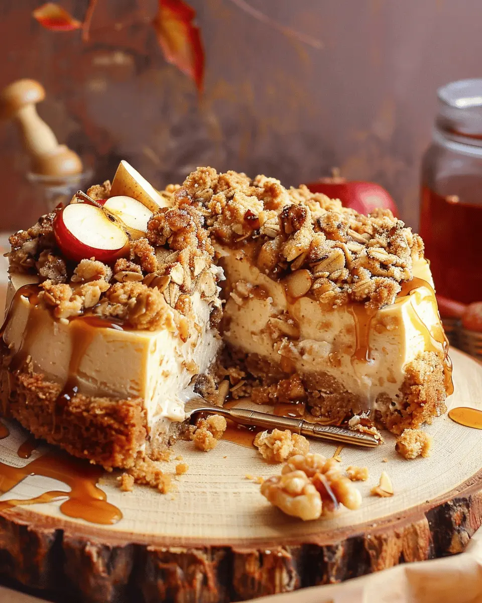 Apple Crumble Cheesecake: The Indulgent Dessert You’ll Love