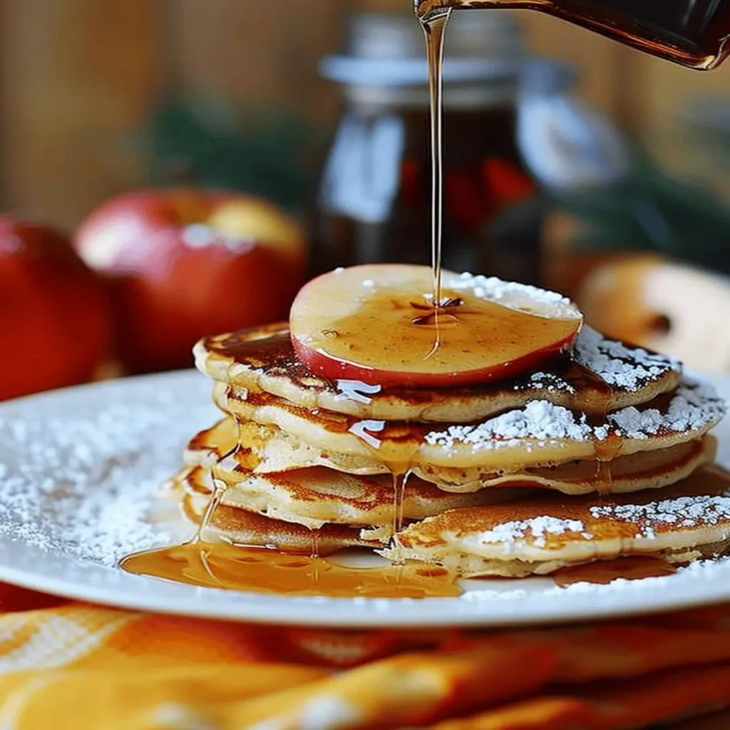 Apple Yogurt Pancakes