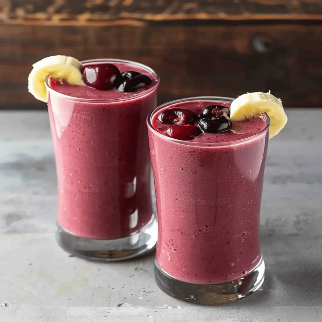 Banana Cherry Smoothie