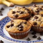 Banana Chocolate Chip Muffins