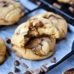 Caramel Cheesecake Cookies
