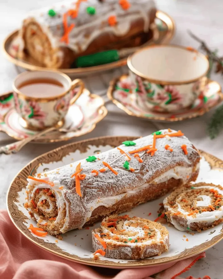 Carrot Cake Roll