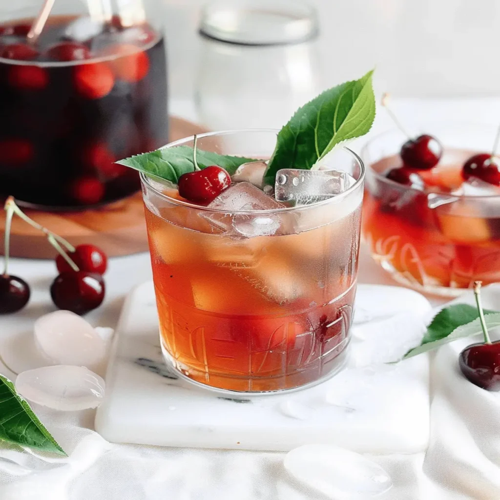 Cherry Iced Tea