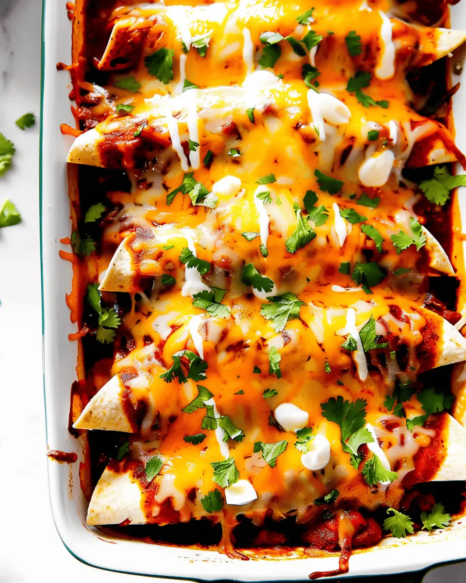 Chicken Enchiladas Easy to Make for a Flavorful Family Dinner