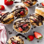 Chocolate Covered Strawberry Muffins