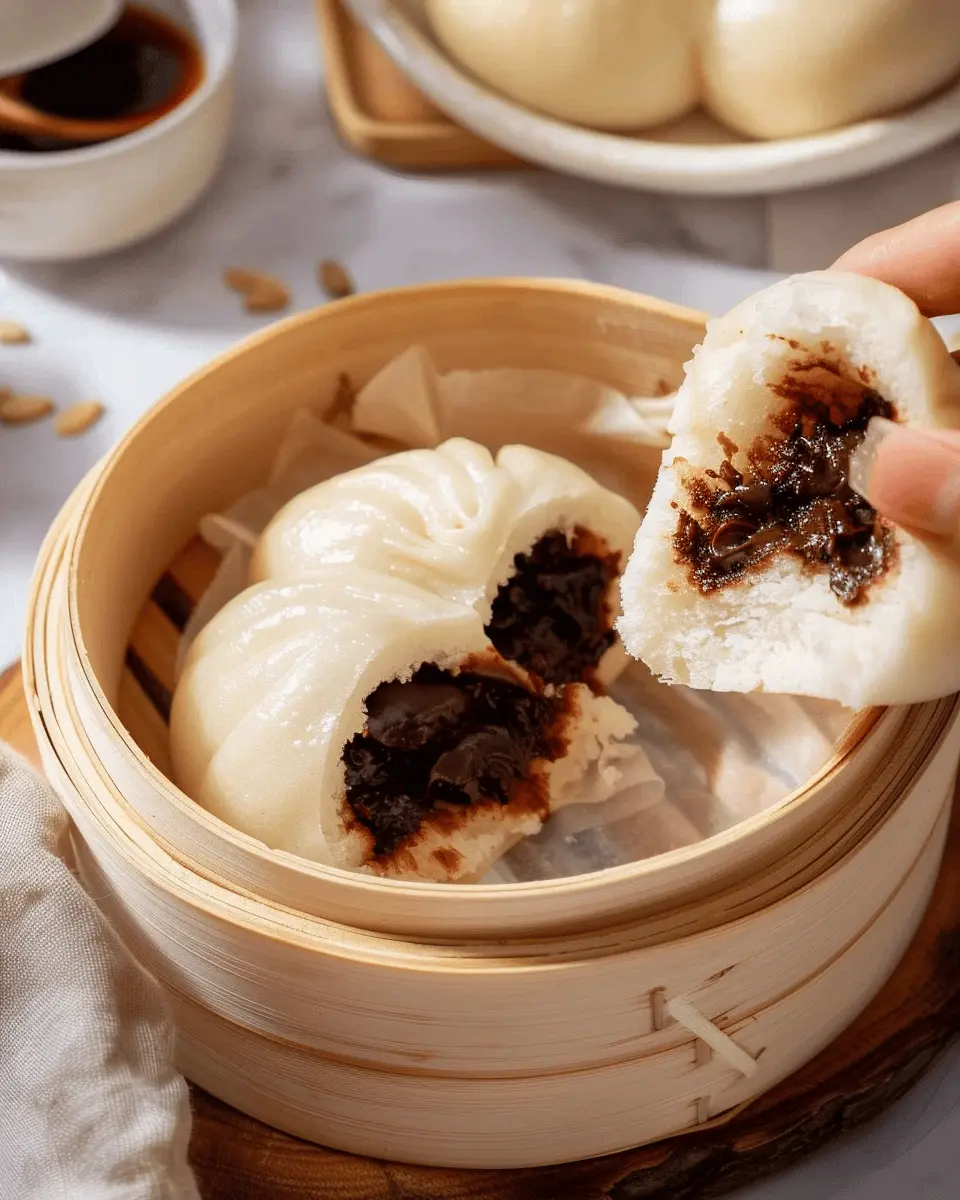 Chocolate Steamed Buns: Irresistibly Soft and Decadent Treats