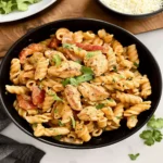 Creamy Chicken Fajita Pasta