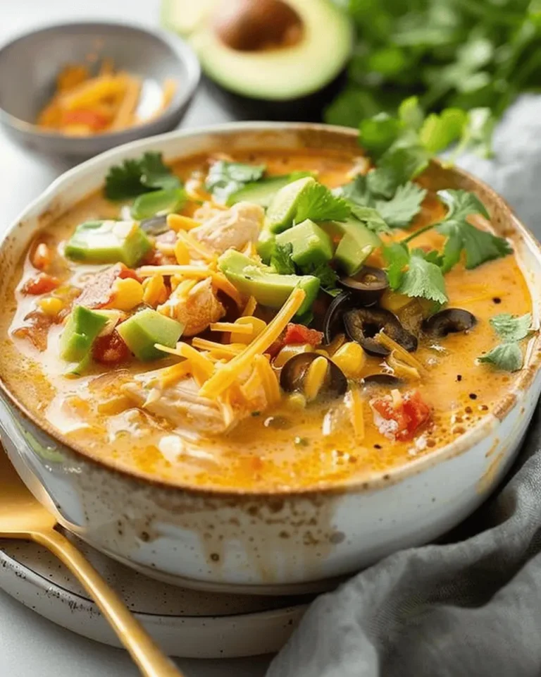Creamy Chicken Tortilla Soup