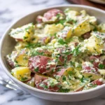Creamy Red Potato Salad with Herbs
