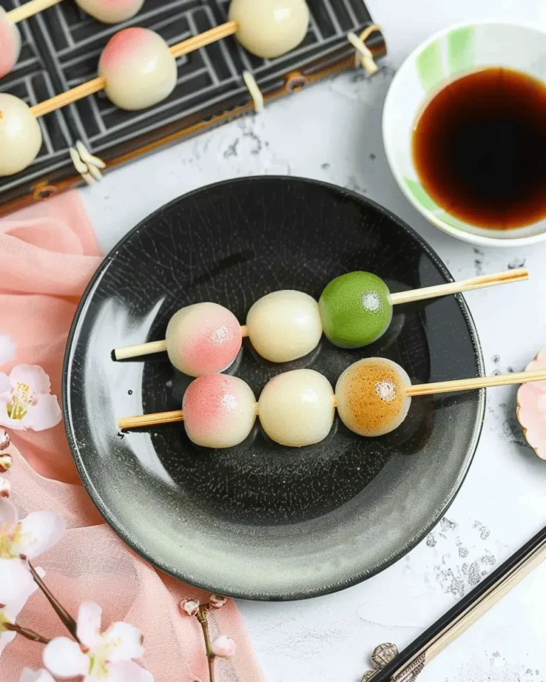 Easy Hanami Dango