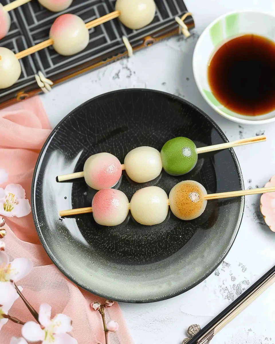 Easy Hanami Dango: Delightfully Chewy Springtime Treats