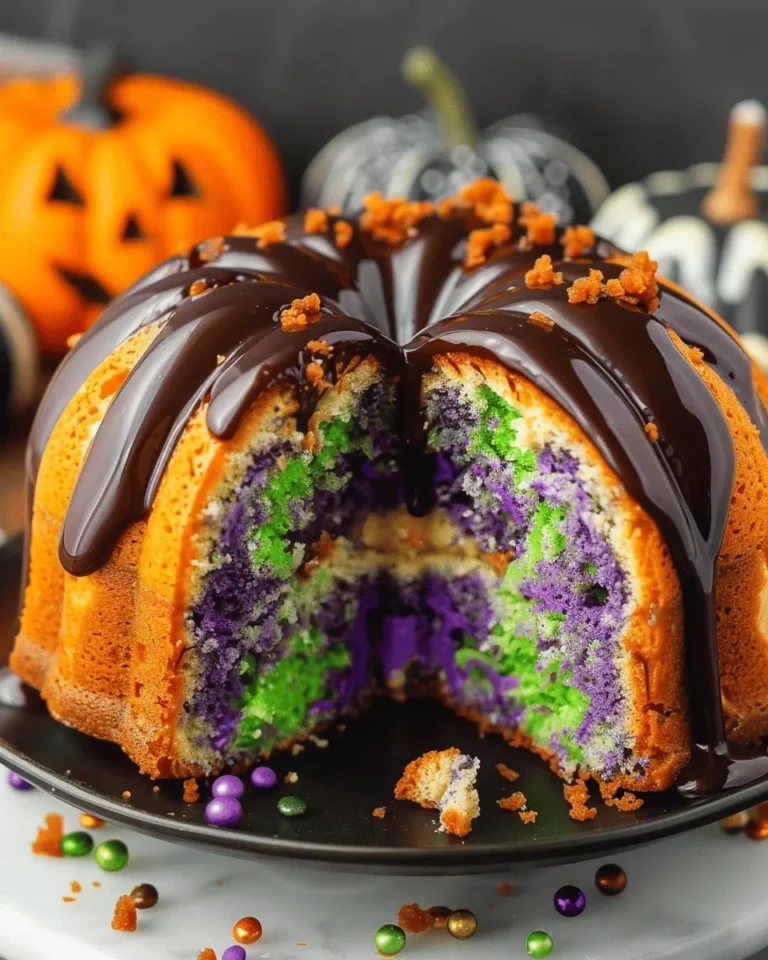 Halloween Bundt Cake