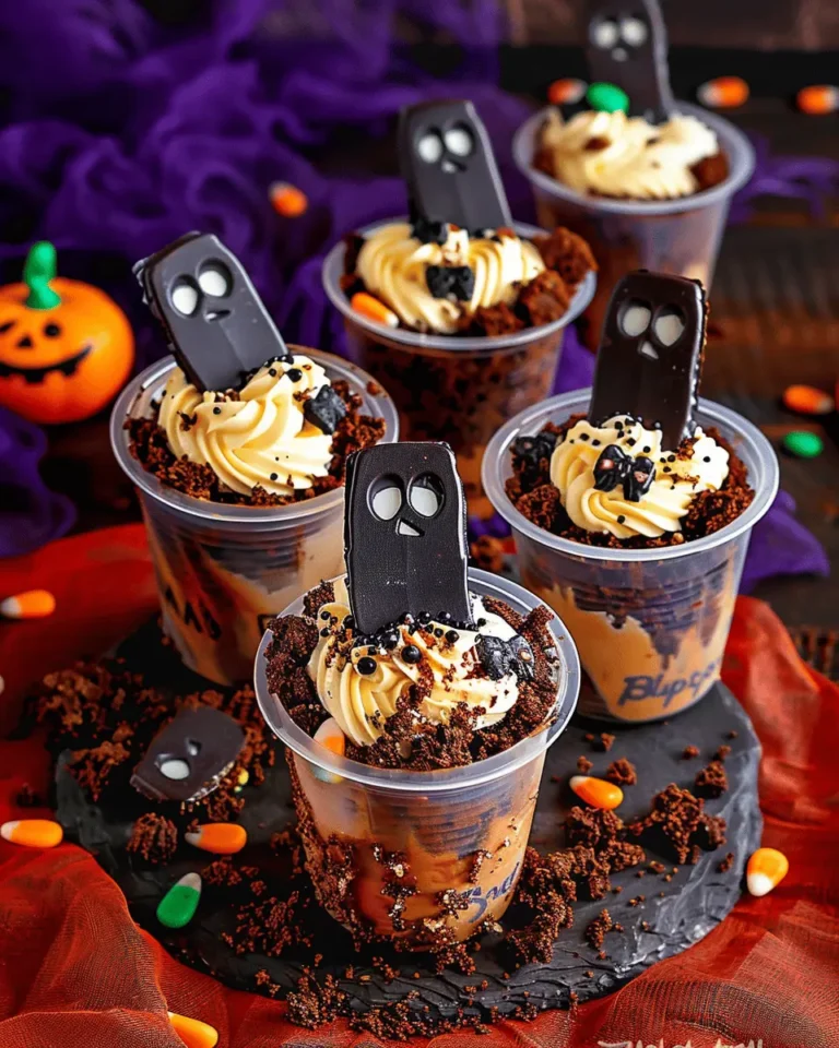 Halloween Graveyard Dirt Cups