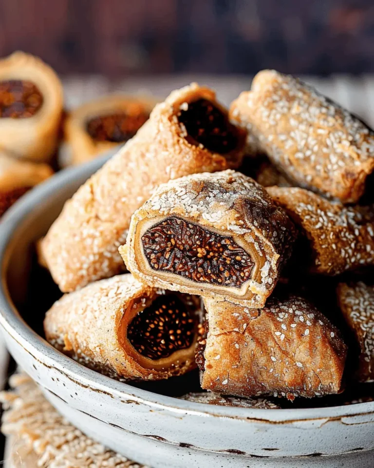 Healthier Fig Rolls