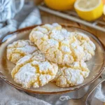 Lemon Gooey Butter Cookies