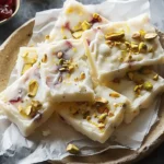 Lemon and Pistachio Yogurt Bark