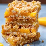 Mango Oatmeal Crumble Bars