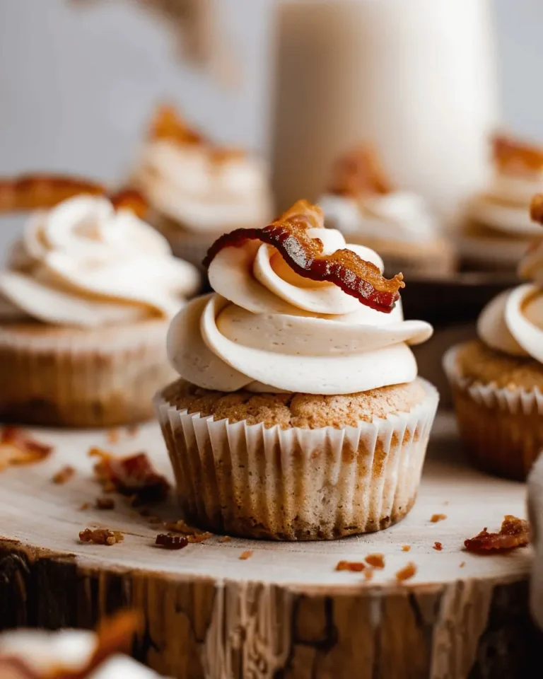 Maple Bacon Cupcakes