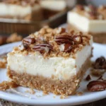 Maple Pecan Cheesecake Bars Delightful Dessert Recipe