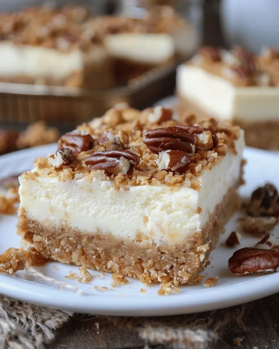 Maple Pecan Cheesecake Bars: A Delightful Indulgent Dessert Recipe