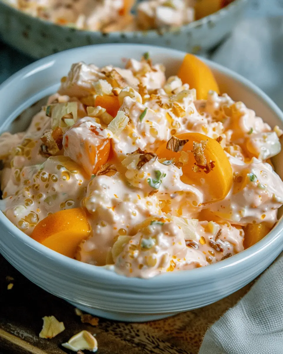 Millionaire Peach Salad: The Easy 5-Ingredient Recipe You’ll Love