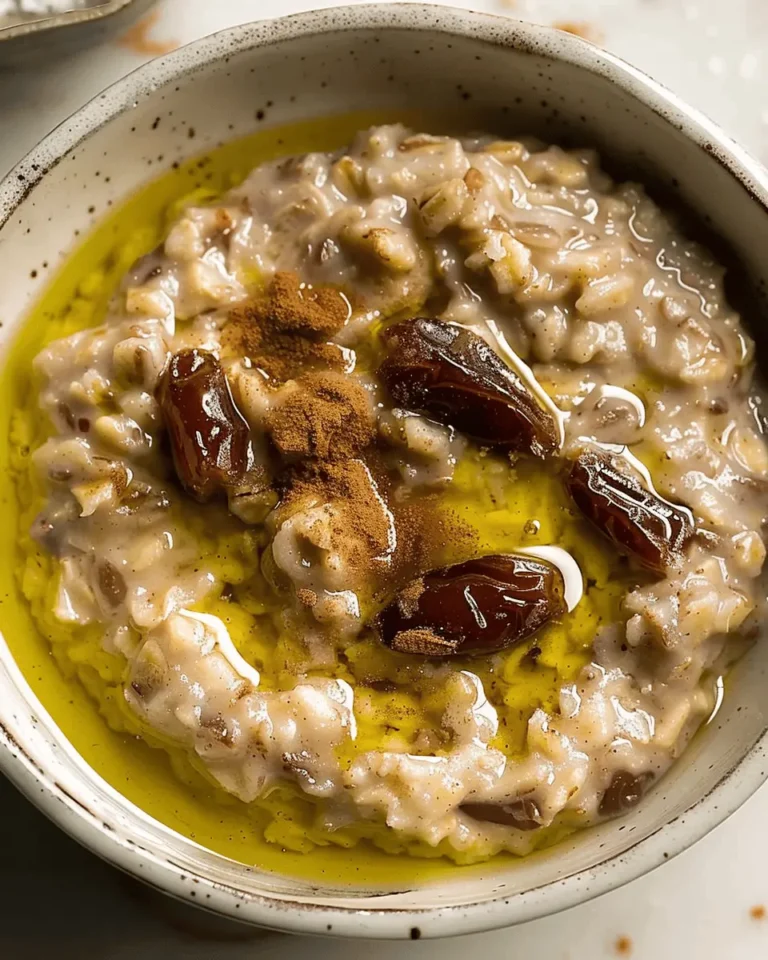 Oatmeal with Dates and Cinnamon