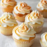 Orange Blossom Cupcakes with Vanilla Bean Buttercream