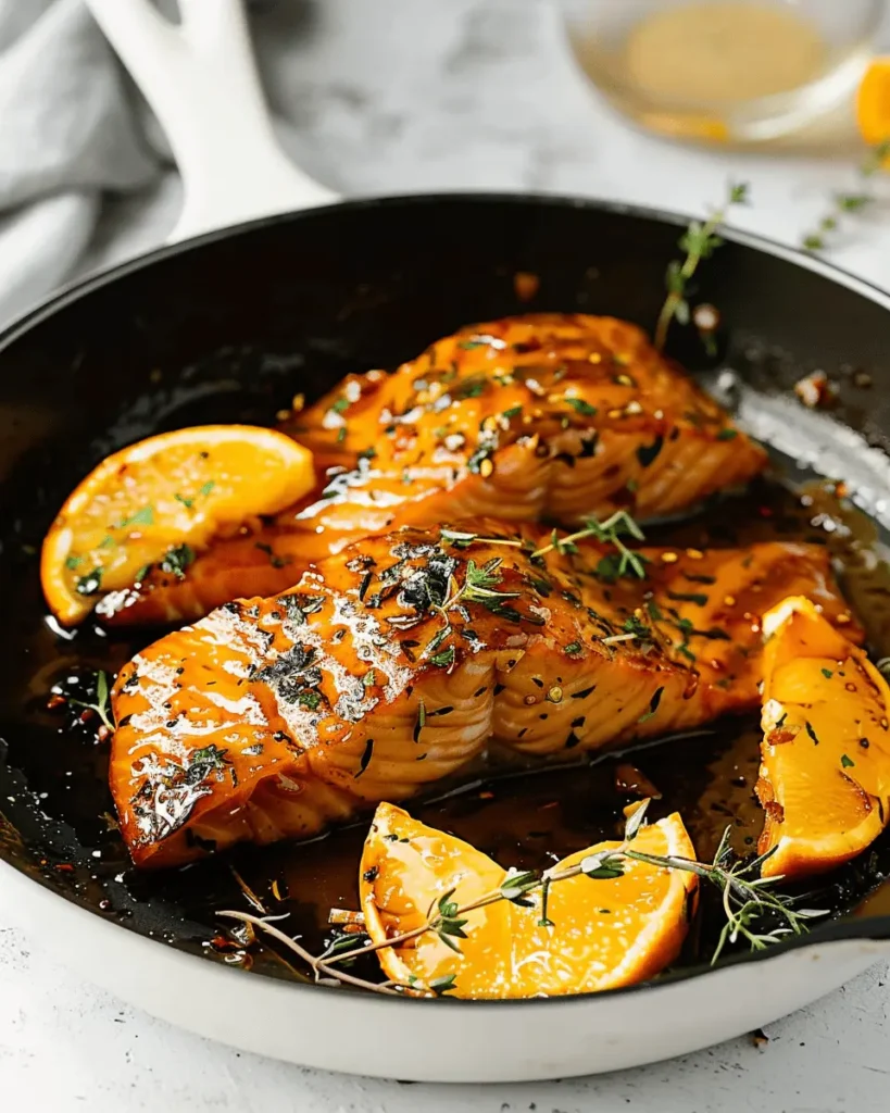 Orange Glazed Salmon