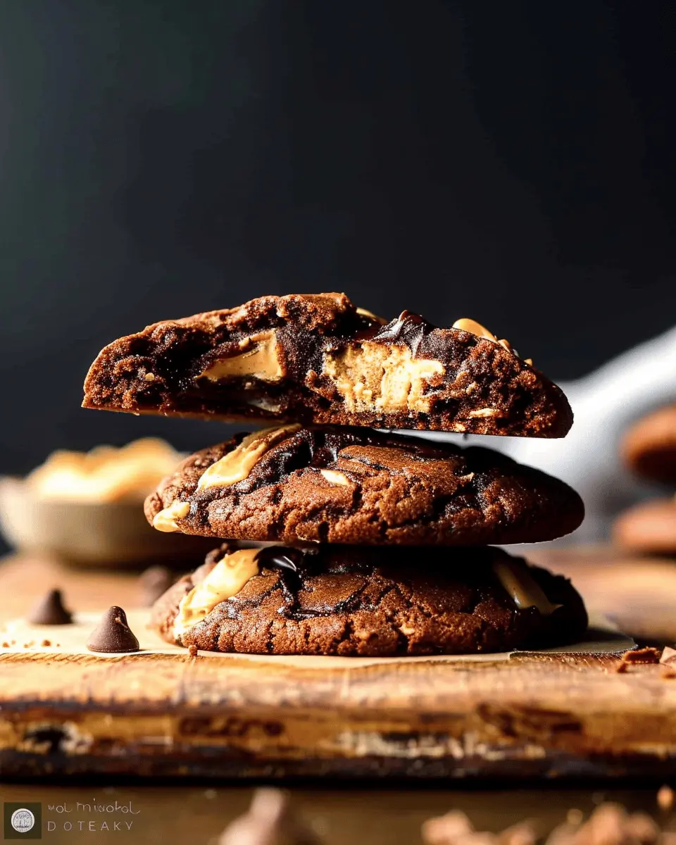 Peanut Butter Brownie Swirl Cookies: The Best Indulgent Treat