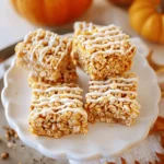 Pumpkin Spice Rice Krispie Treats