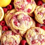Quick Lemon Raspberry Cookies