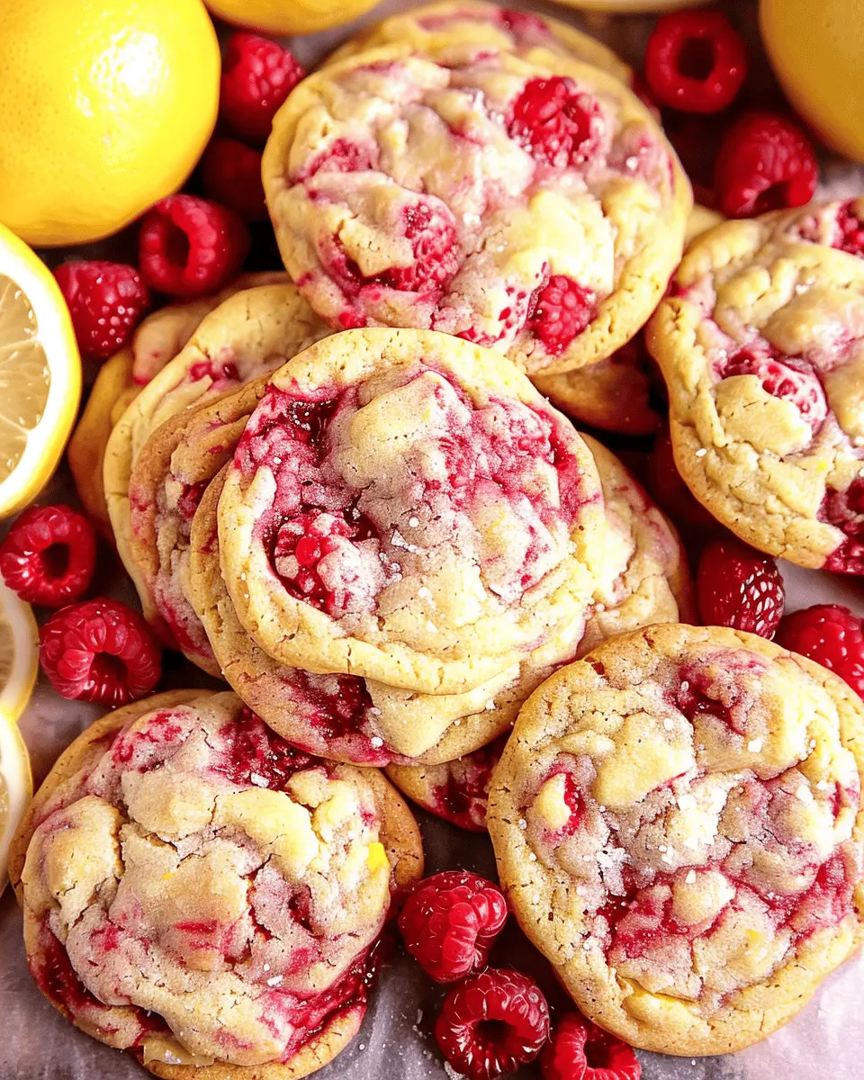 Quick Lemon Raspberry Cookies: The Brightest Treat for Any Day