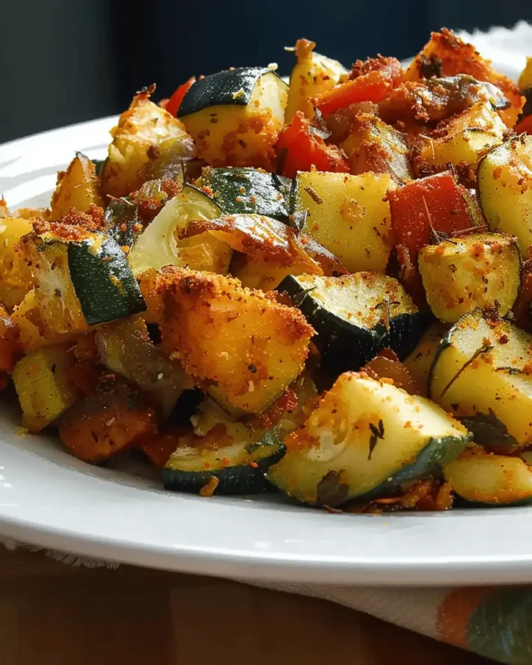Roasted Zucchini & Potato Casserole – Hearty Herb-Roasted Veggie Bake