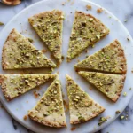 Salted Pistachio Shortbread