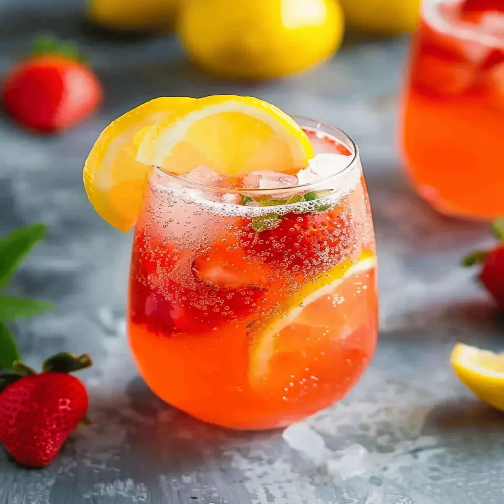 Strawberry Lemonade Homemade