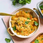 Red Lentil and Rice Casserole