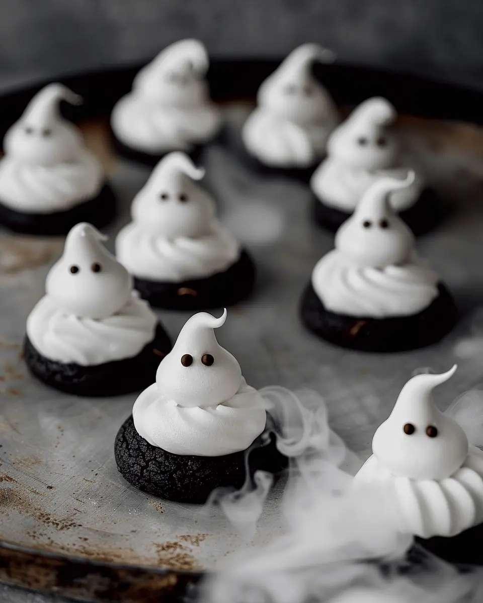 Ghostly Meringue Cookies Recipe: Easy Treats for Spooky Fun