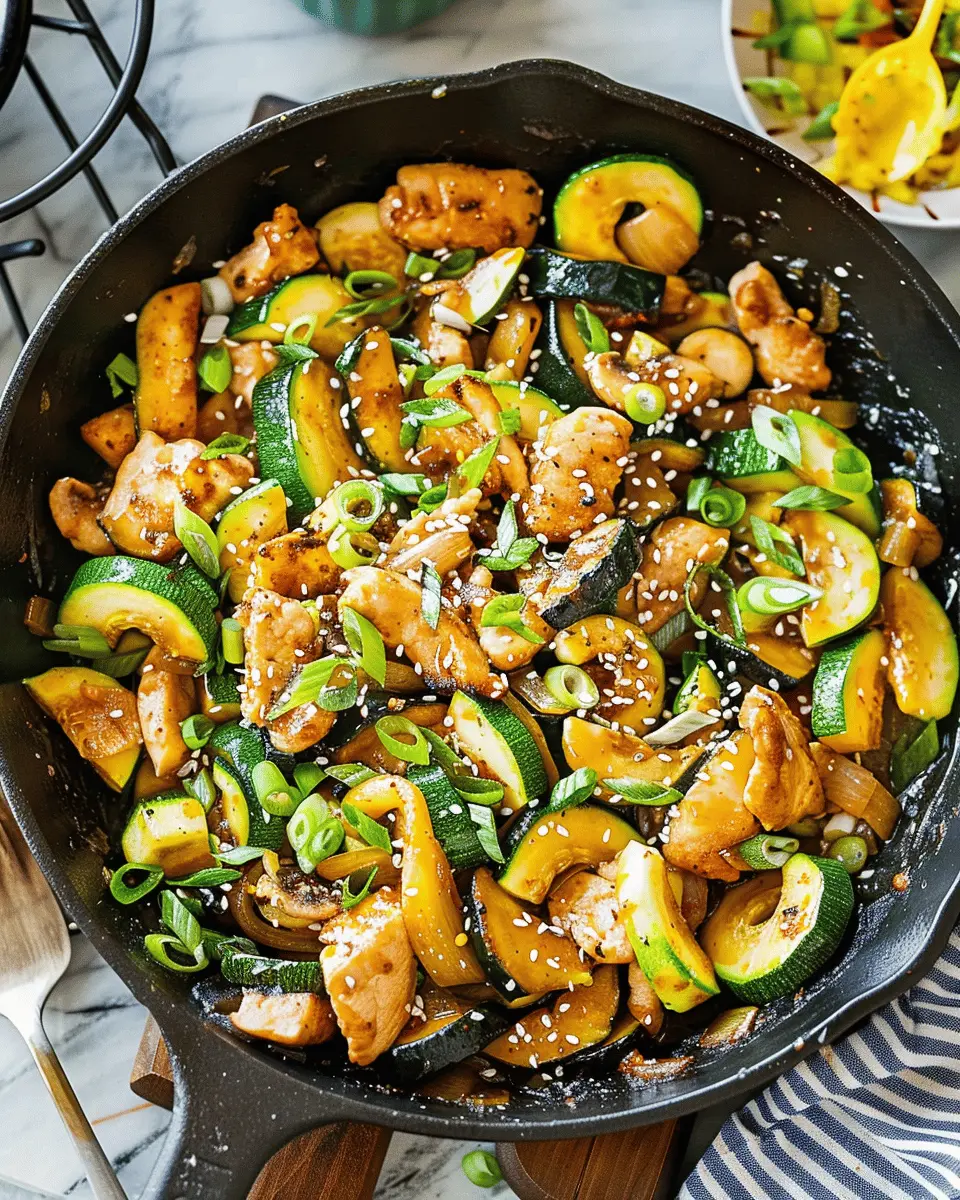 Zucchini Stir Fry: Easy and Delicious Turkey Bacon Delight