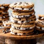 Chocolate Chip Cookie Ice Cream Sandwiches